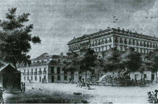 Palacio de Buenavista, Madrid, 1810 ca,  Pl de Cibeles